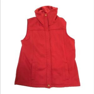 Croft and Barrow red vest Size L
